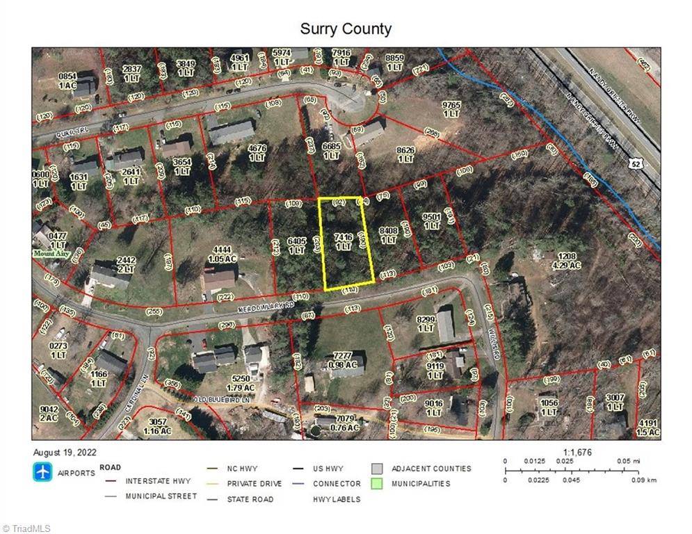 Mount Airy, NC 27030,00 Meadowlark RD #.44 Ac +/-