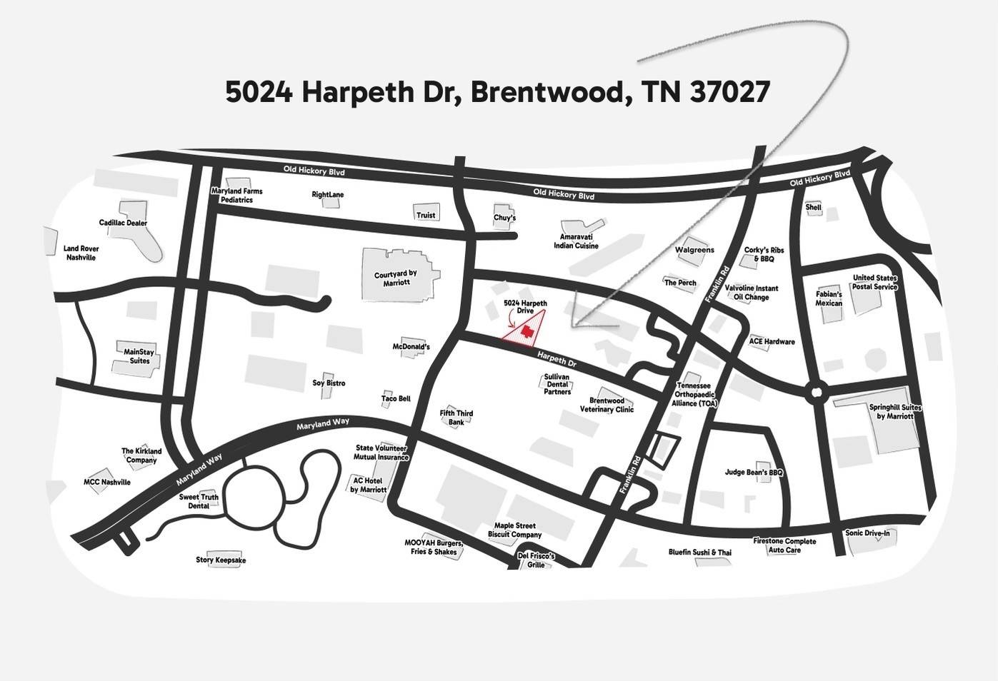 Brentwood, TN 37027,5024 Harpeth Dr