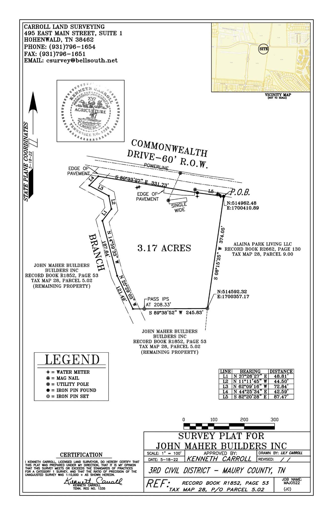 Spring Hill, TN 37174,0 Commonwwealth