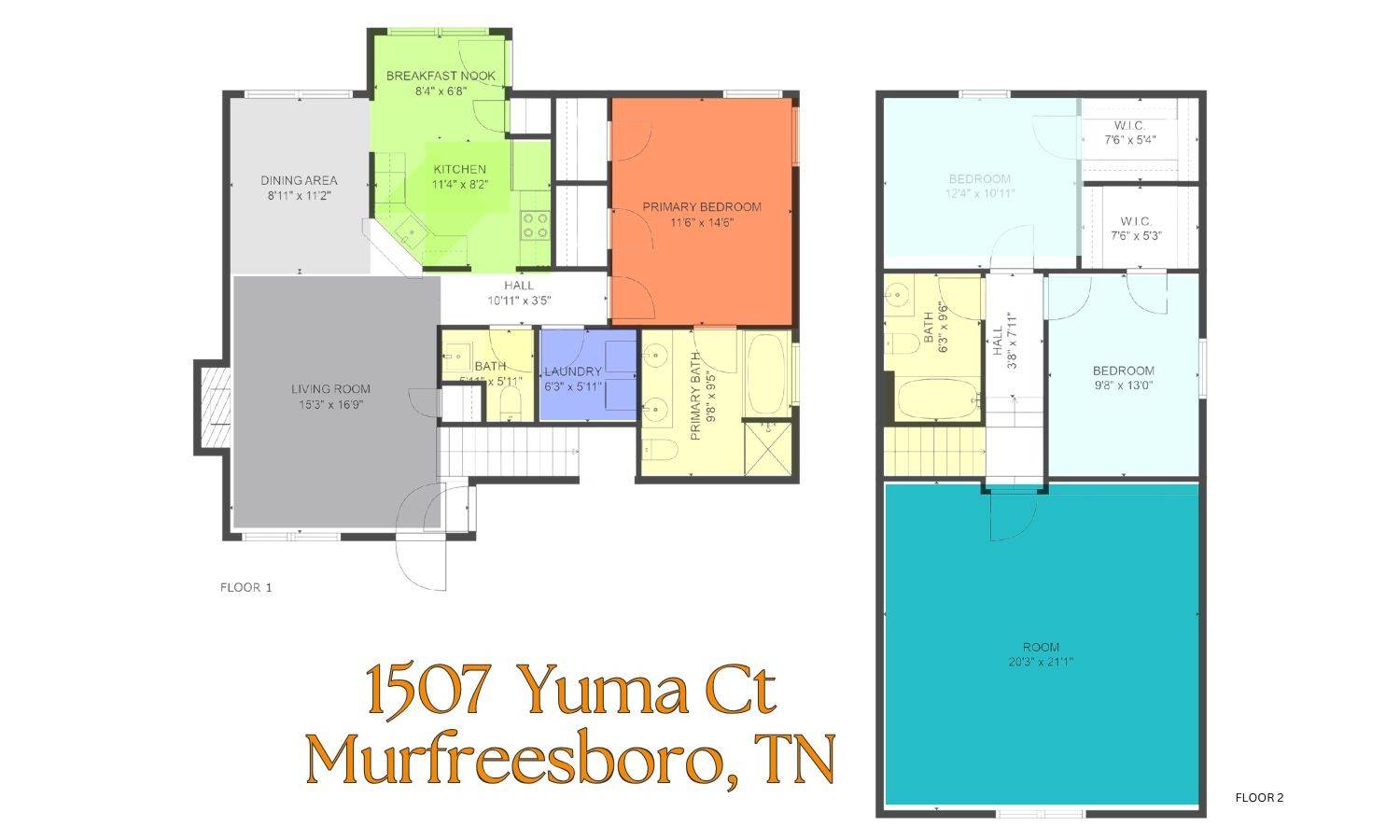 Murfreesboro, TN 37129,1507 Yuma Ct