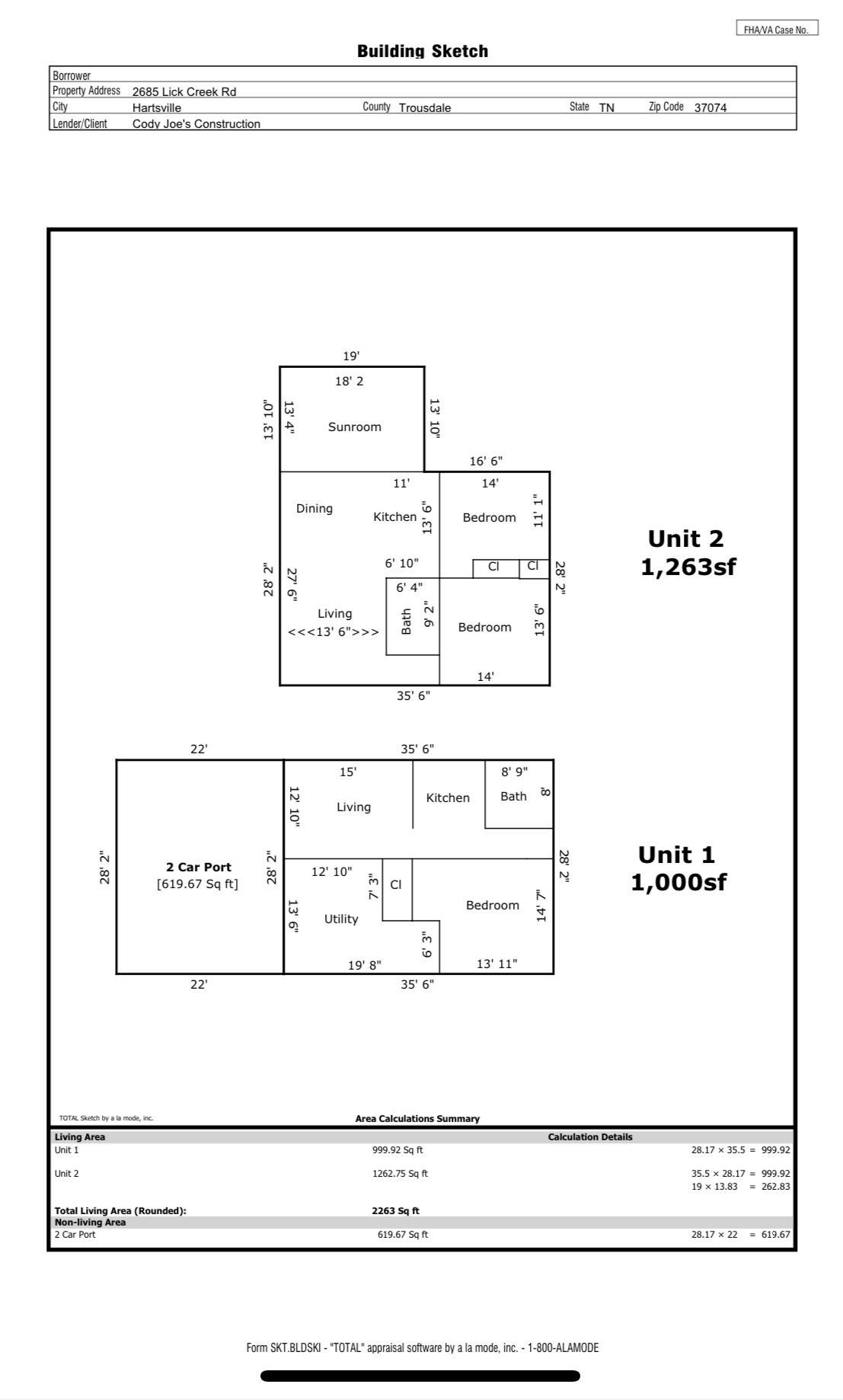 Hartsville, TN 37074,2669 Lick Creek Rd #2669A&B,2685A&B