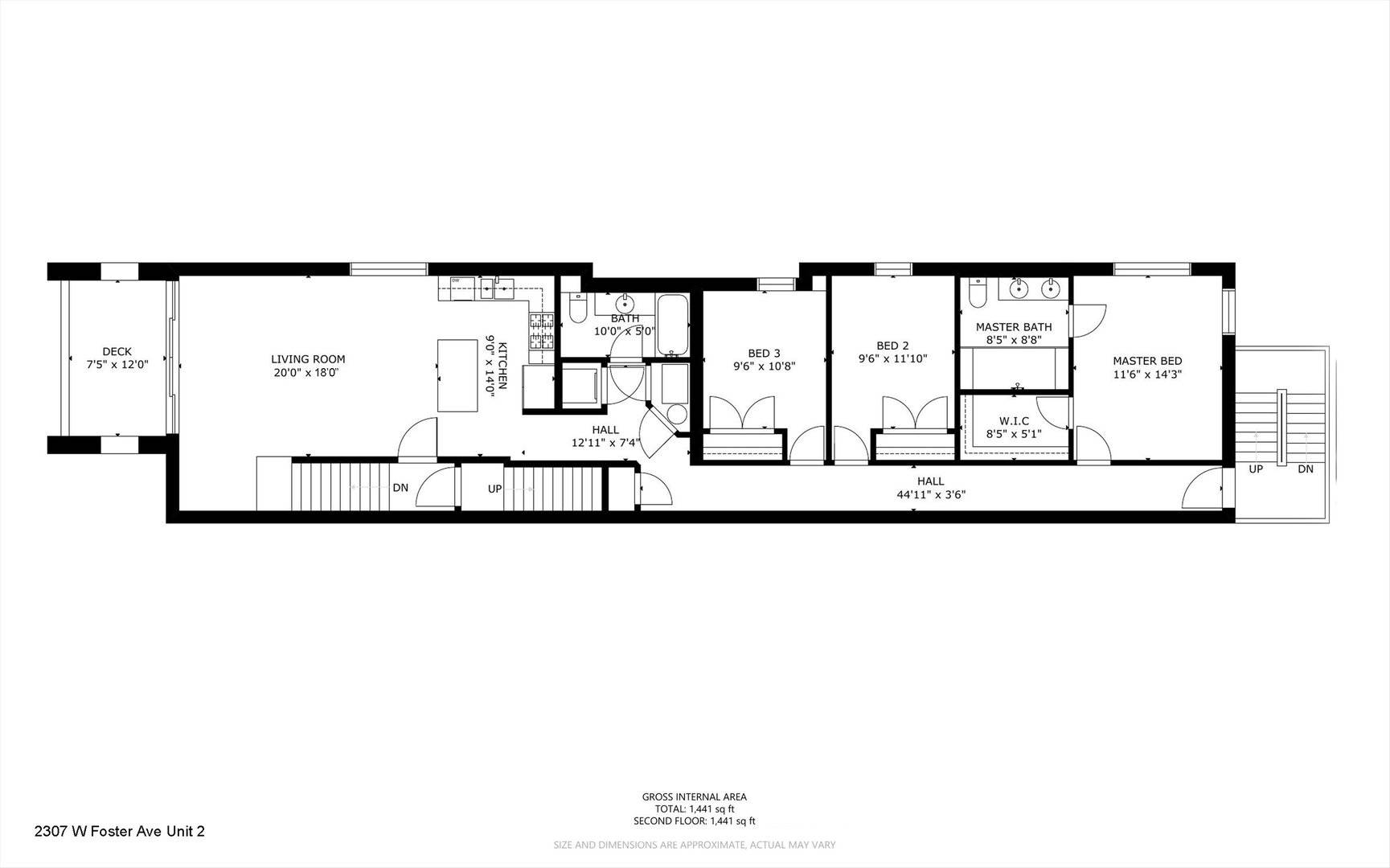 Chicago, IL 60625,2307 W Foster AVE #2