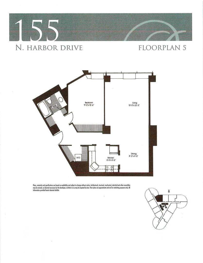 Chicago, IL 60601,155 N HARBOR DR #3905
