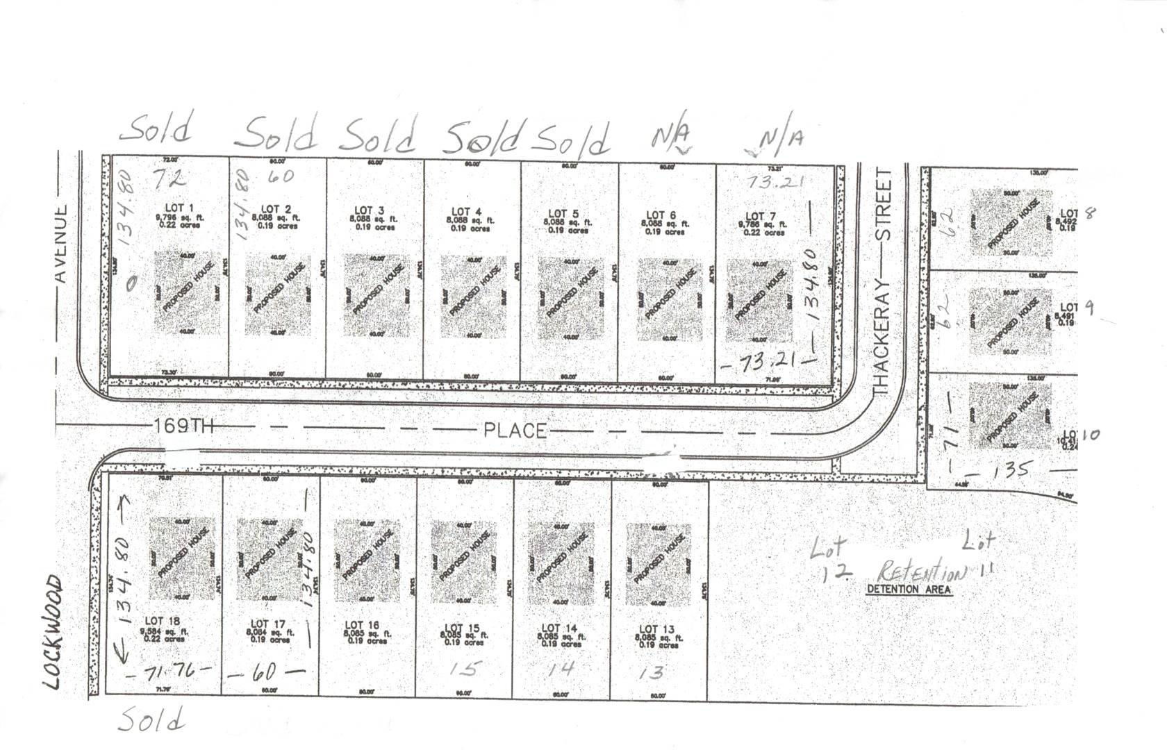 Oak Forest, IL 60452,16352 169 Lot #13 PL