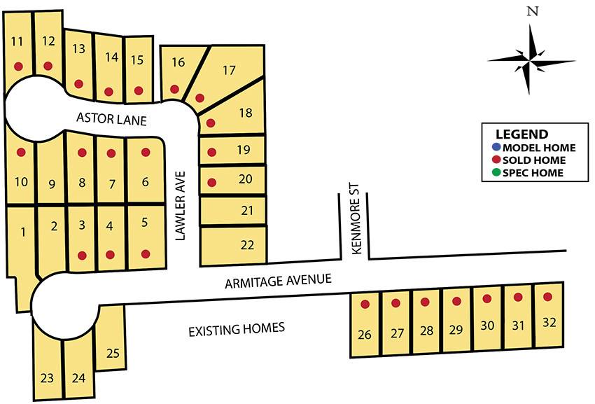 Addison, IL 60101,737 (LOT#21) Lawler AVE