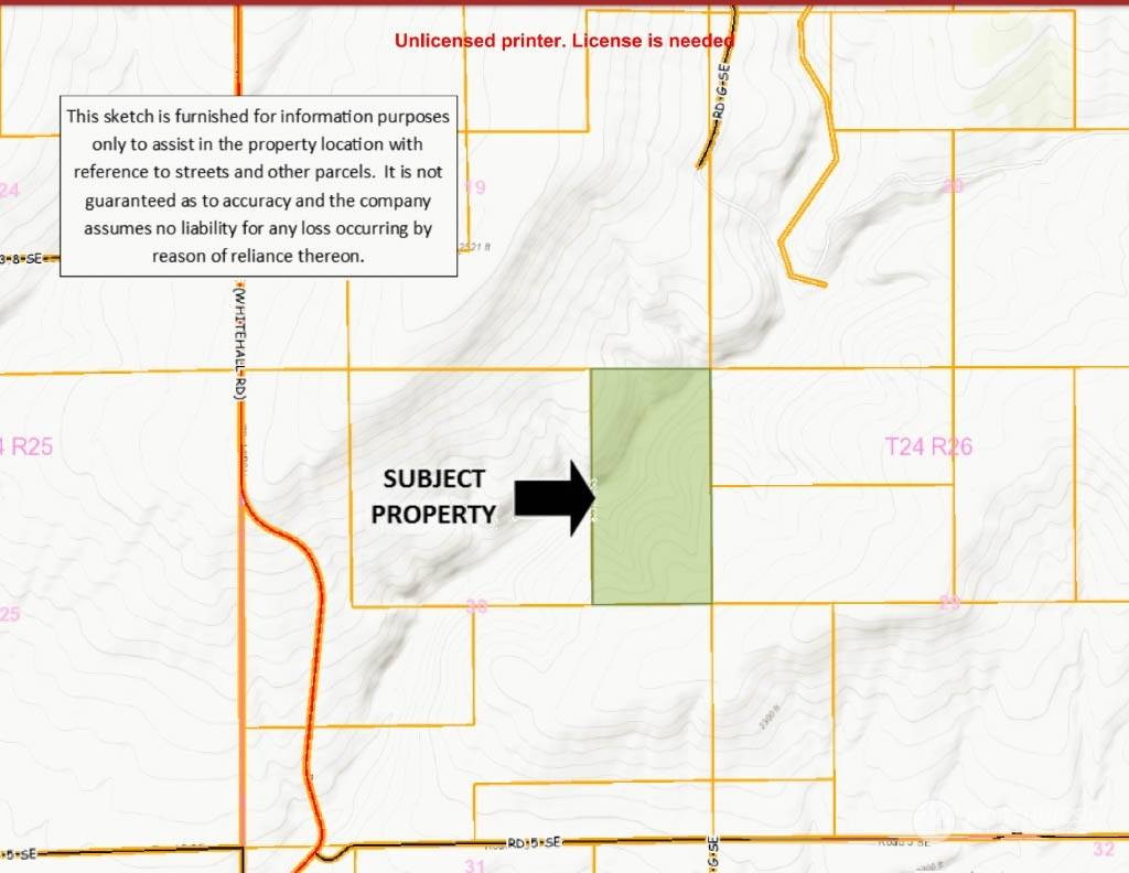 Coulee City, WA 99115,0 G SE NNA RD