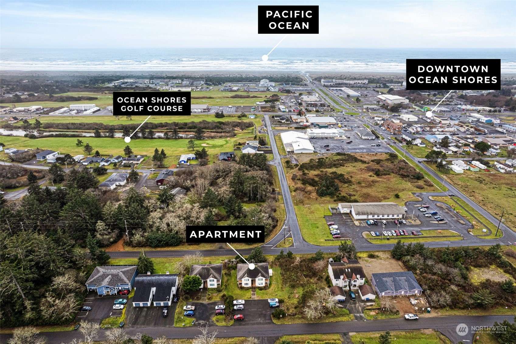 Ocean Shores, WA 98569,671 Sunset AVE NE #1-4