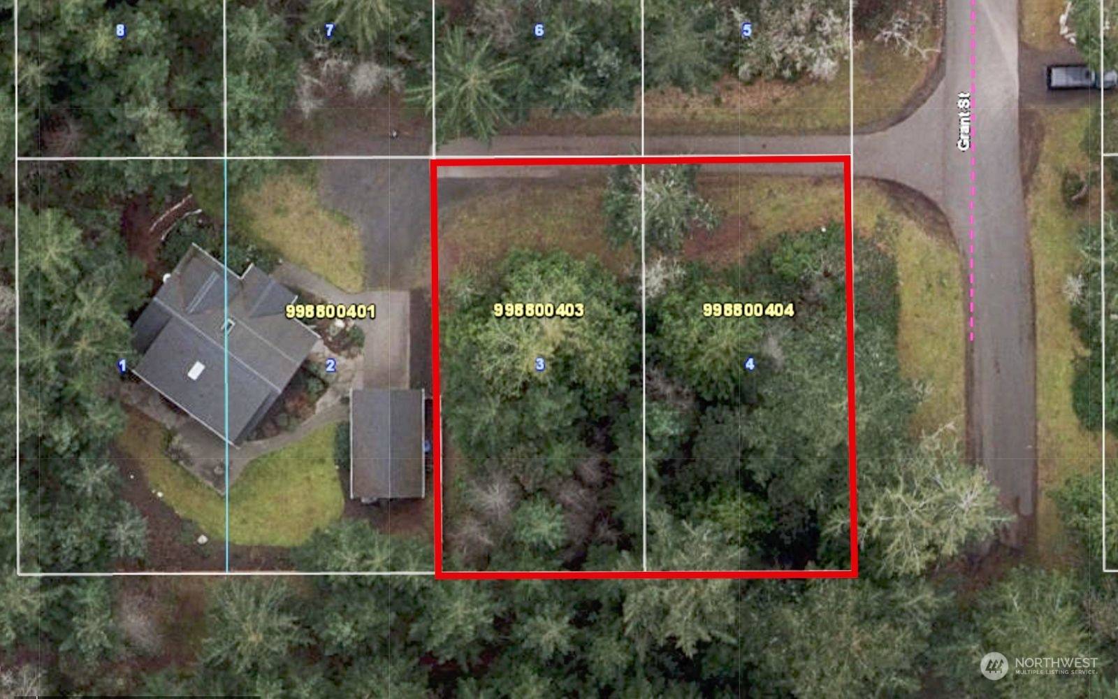 Port Townsend, WA 98368,0 Grant Street Lot 3&4