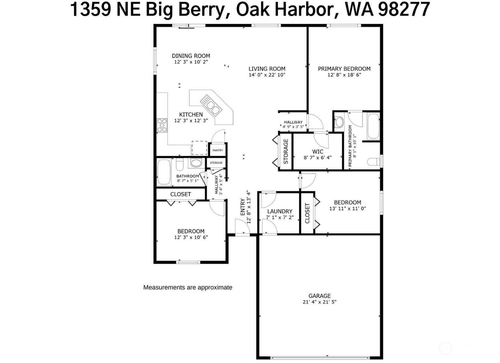 Oak Harbor, WA 98277,1359 NE Big Berry LOOP