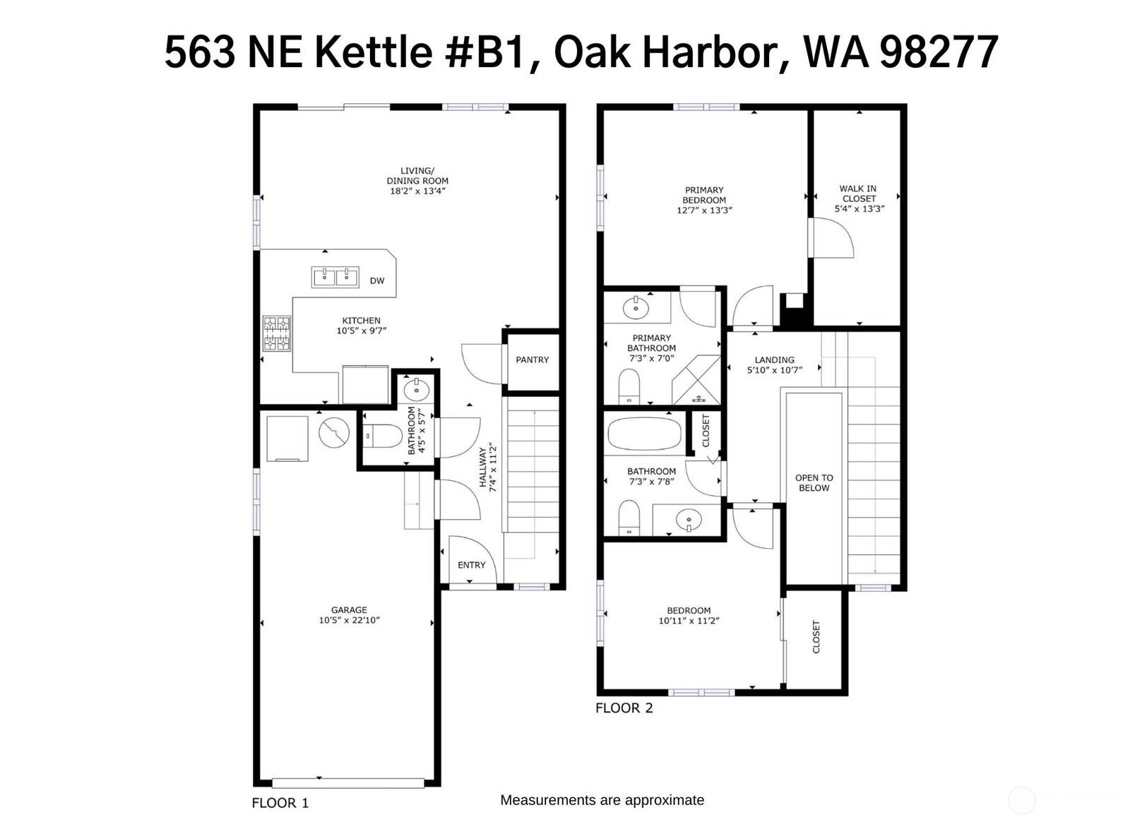 Oak Harbor, WA 98227,563 NE Kettle ST #B1