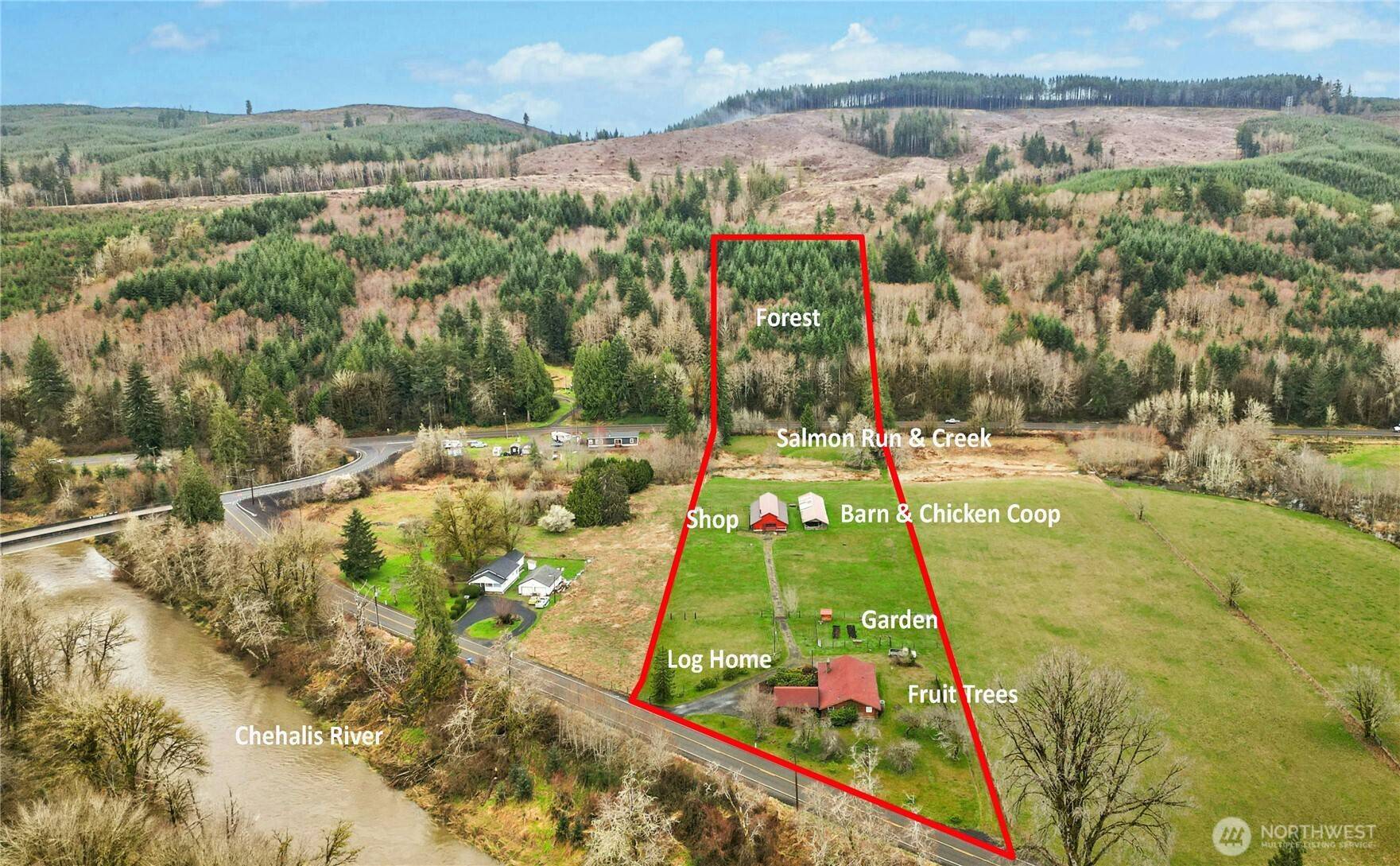 Chehalis, WA 98532,139 Doty Dryad RD