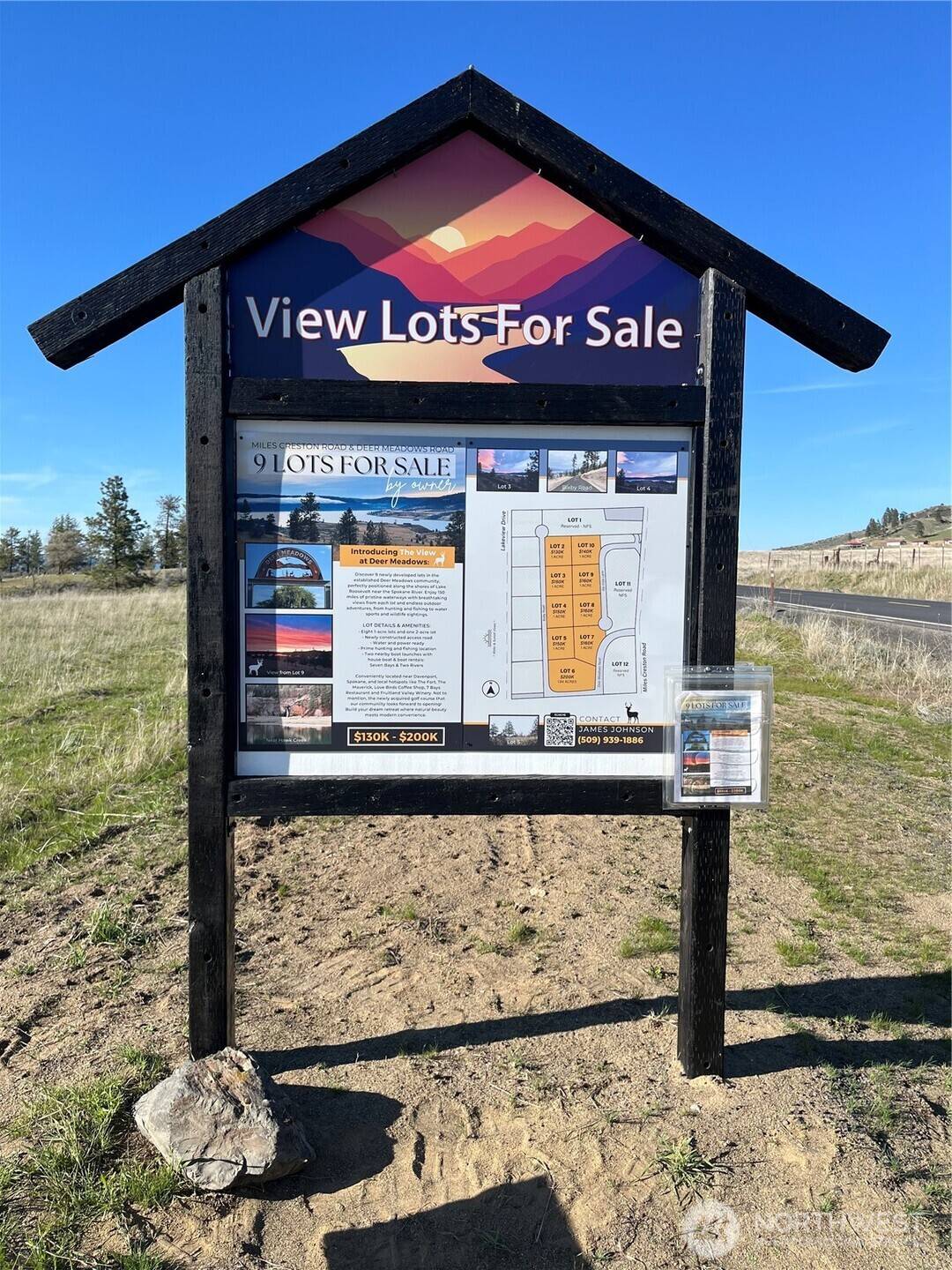 Deer Meadows, WA 99122,0 Miles Creston RD #Lot 8
