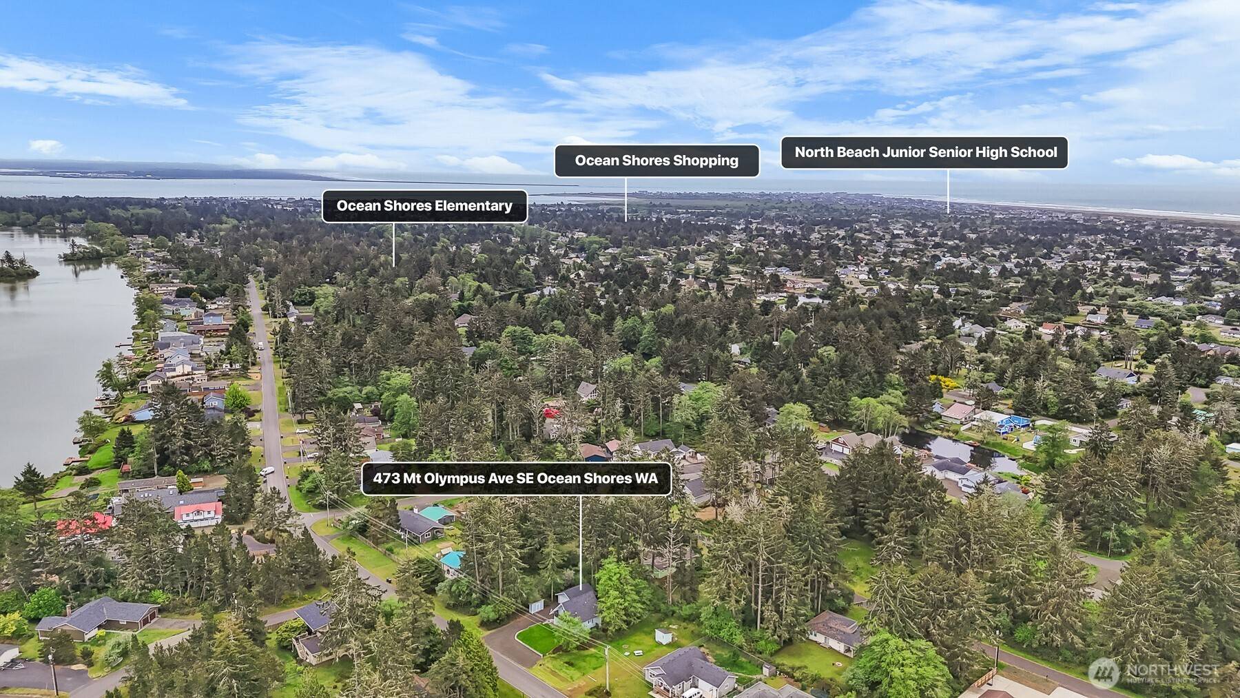 Ocean Shores, WA 98569,473 Mt Olympus AVE SE