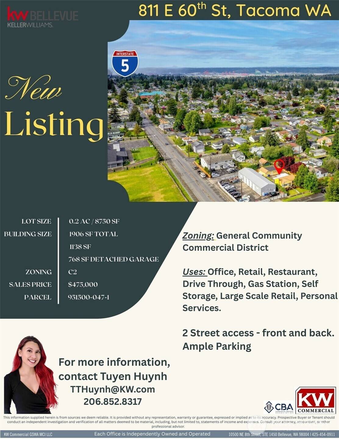 Tacoma, WA 98404,811 E 60th ST