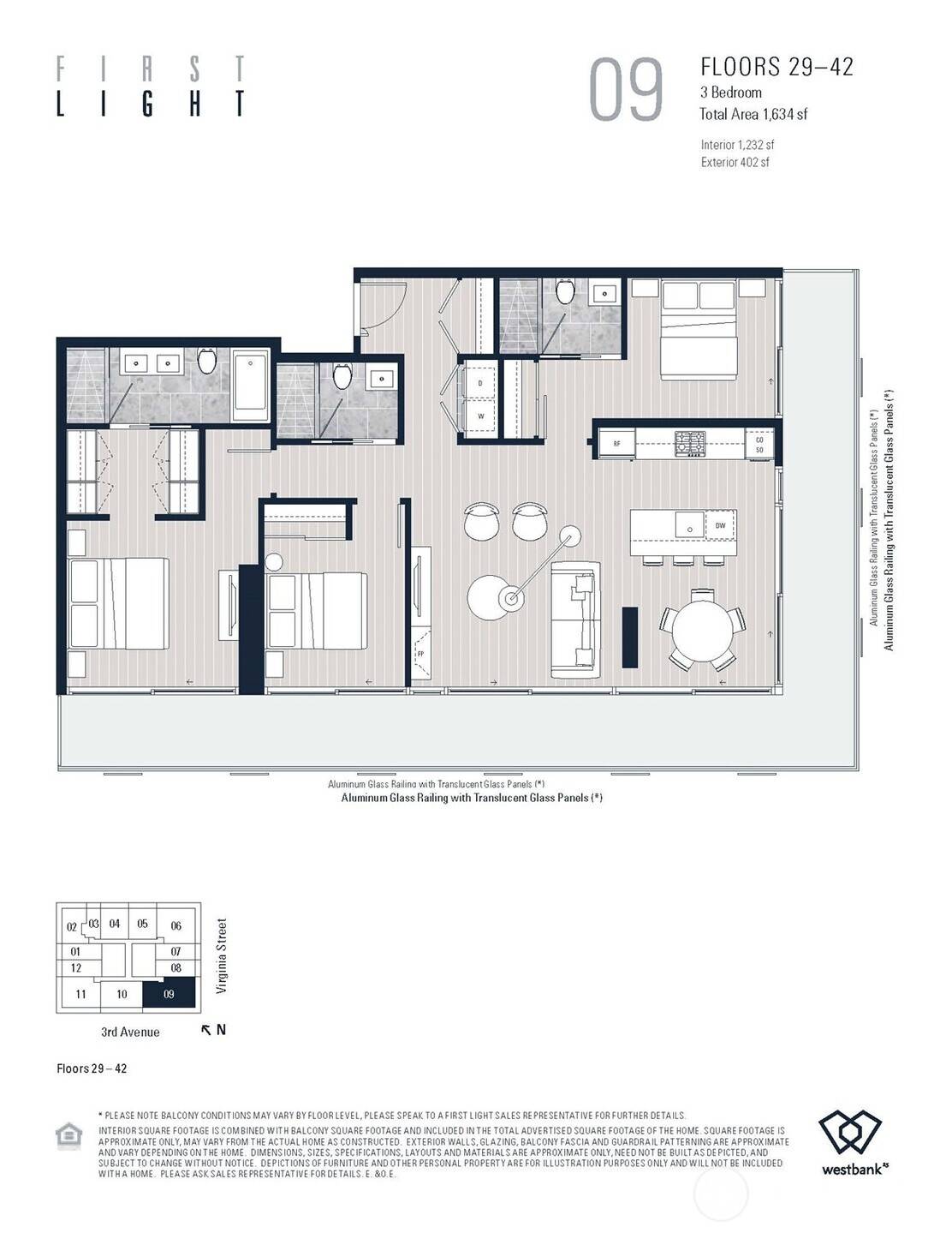 Seattle, WA 98101,300 Virginia ST #3309