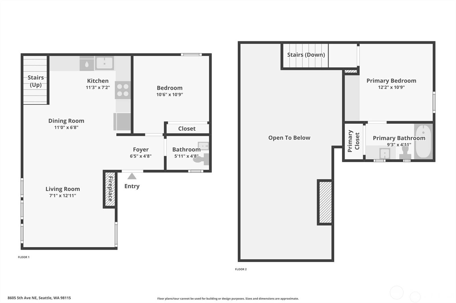 Seattle, WA 98115,8605 5th AVE NE #B