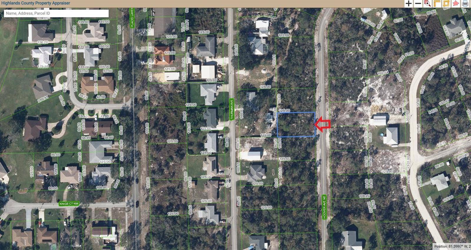 Lake Placid, FL 33852,447 HOOVER AVE NE