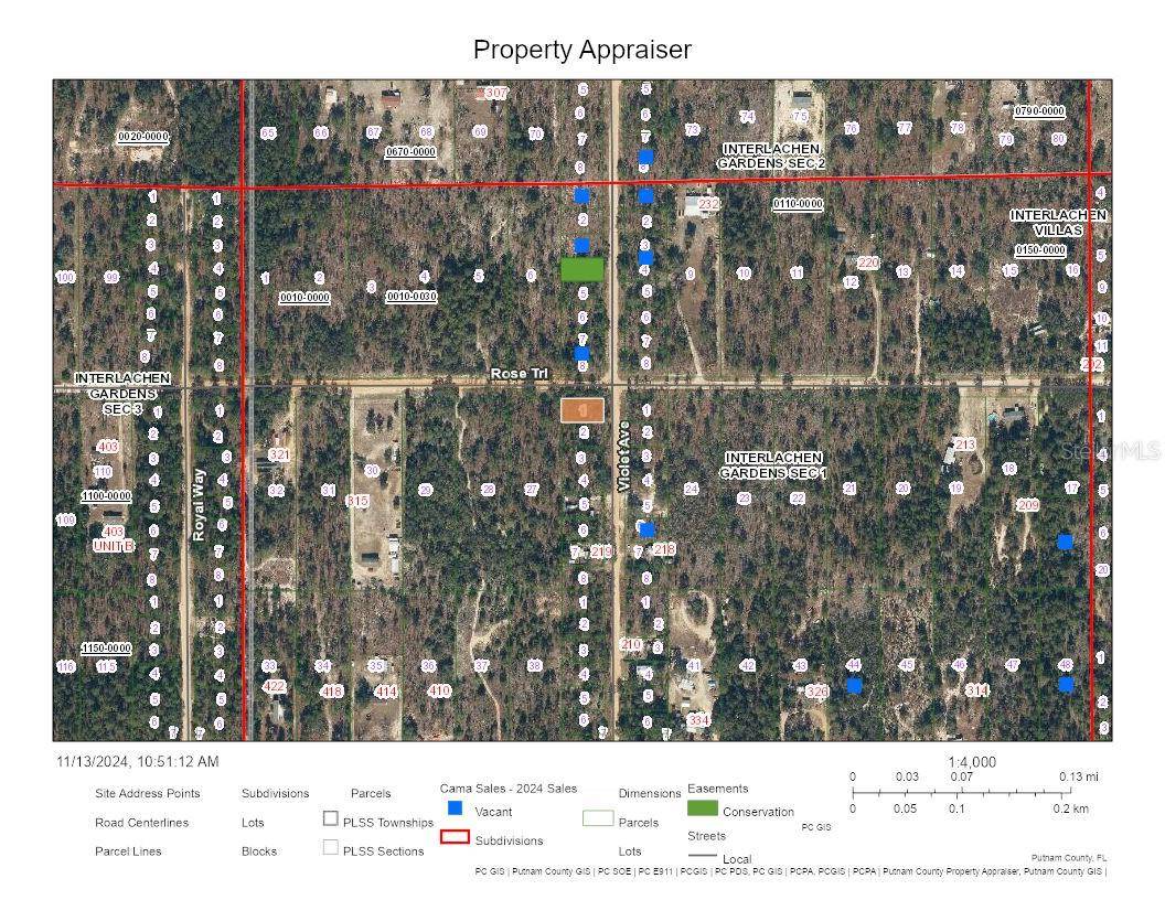 Interlachen, FL 32148,0 VIOLET AVE