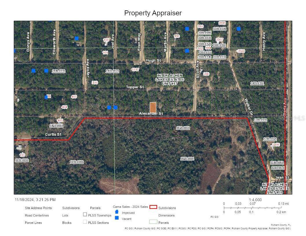 Interlachen, FL 32148,0 ALEXANDER ST