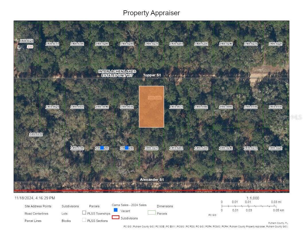 Interlachen, FL 32148,0 TOPPER ST