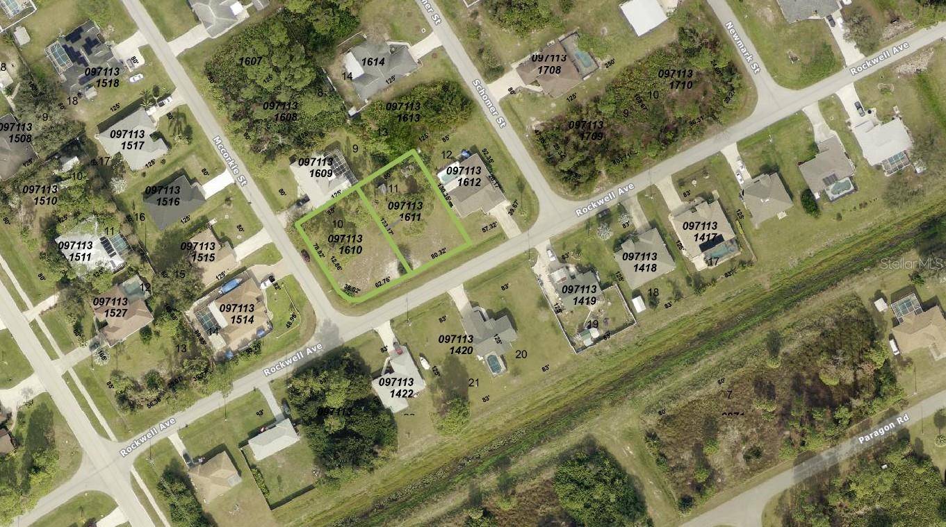 North Port, FL 34291,0971131610 & 0971131611 ROCKWELL AVE