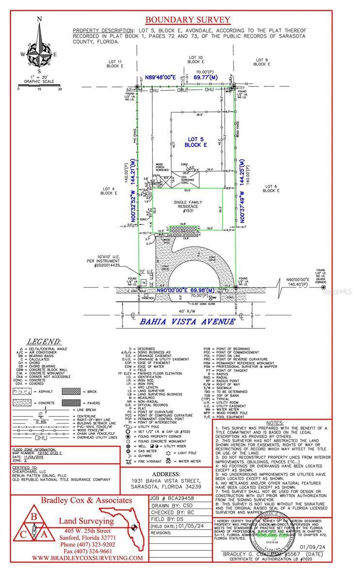 Sarasota, FL 34239,1931 BAHIA VISTA ST