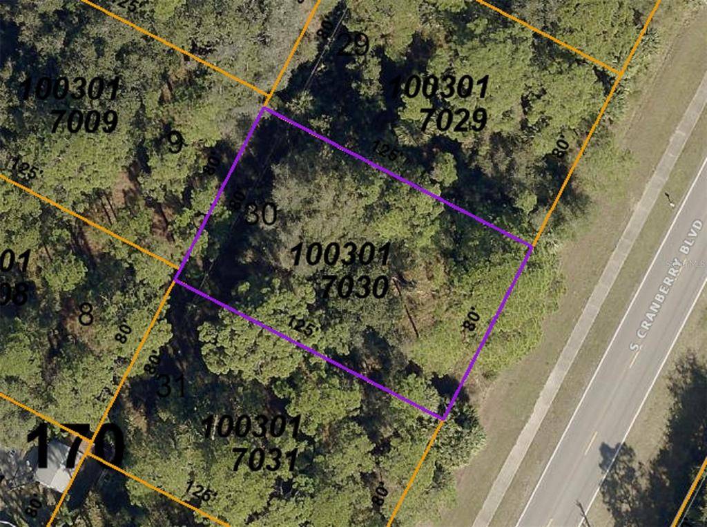 North Port, FL 34286,LOT 30 CRANBERRY BLVD