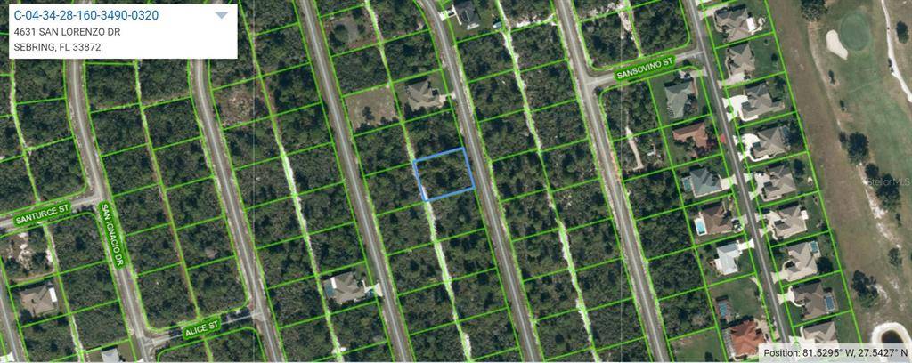 Sebring, FL 33872,4631 SAN LORENZO DR