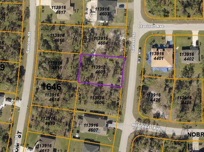 North Port, FL 34288,LOT 5 GARNET ST