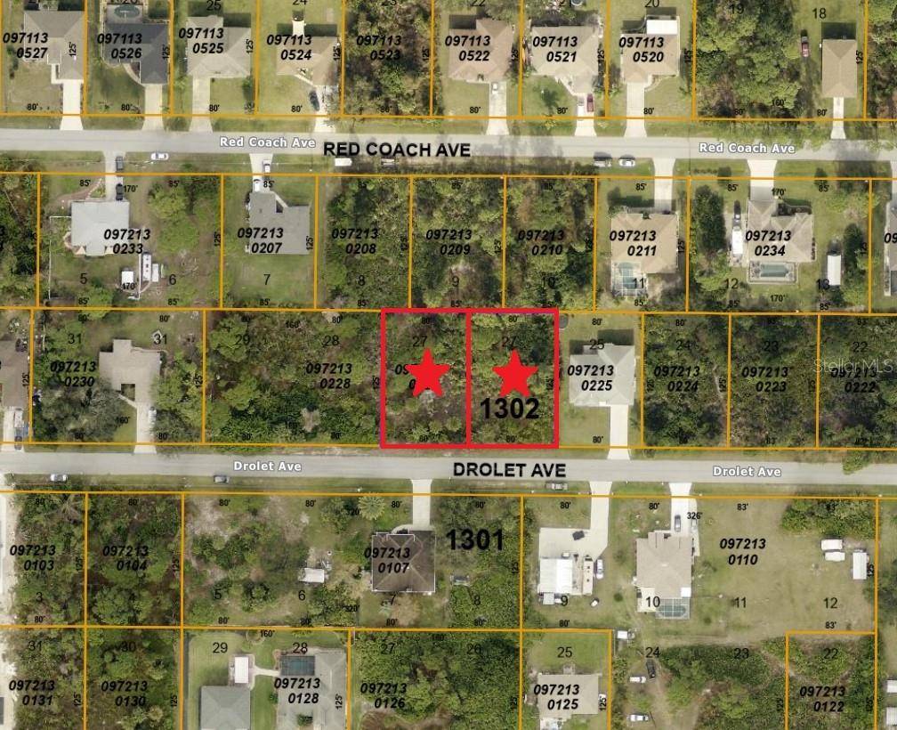 North Port, FL 34291,Lot 26 & 27 DROLET AVE