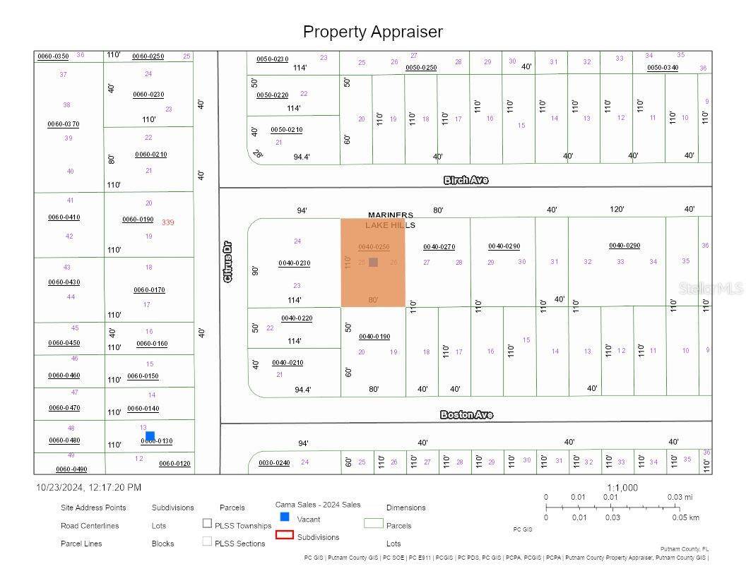 Interlachen, FL 32148,lot 25 BIRCH AVE