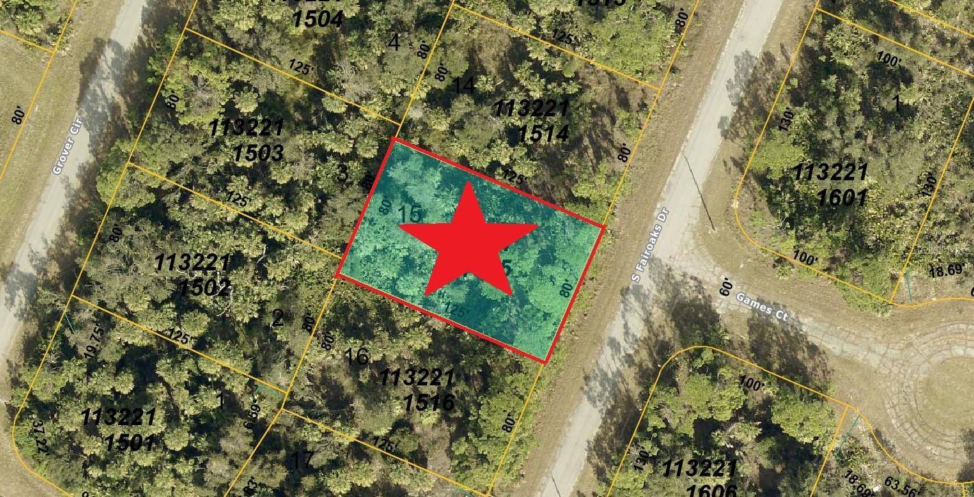 North Port, FL 34288,LOT 15 S FAIROAKS DR