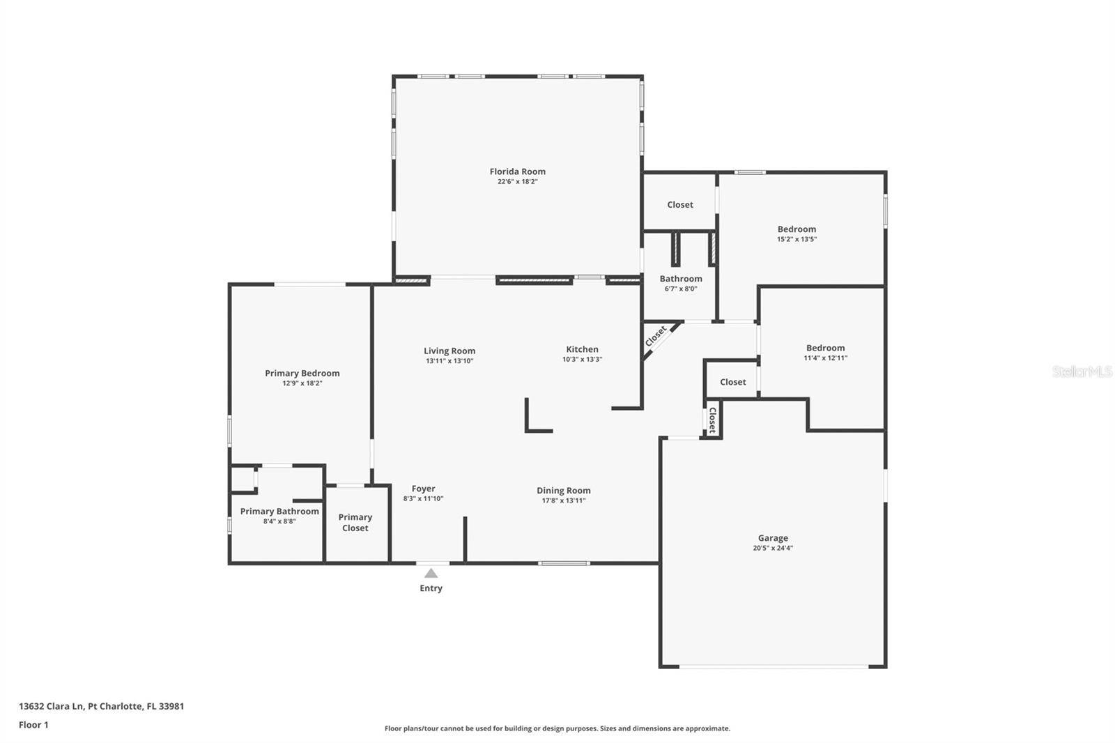 Port Charlotte, FL 33981,13632 CLARA LN