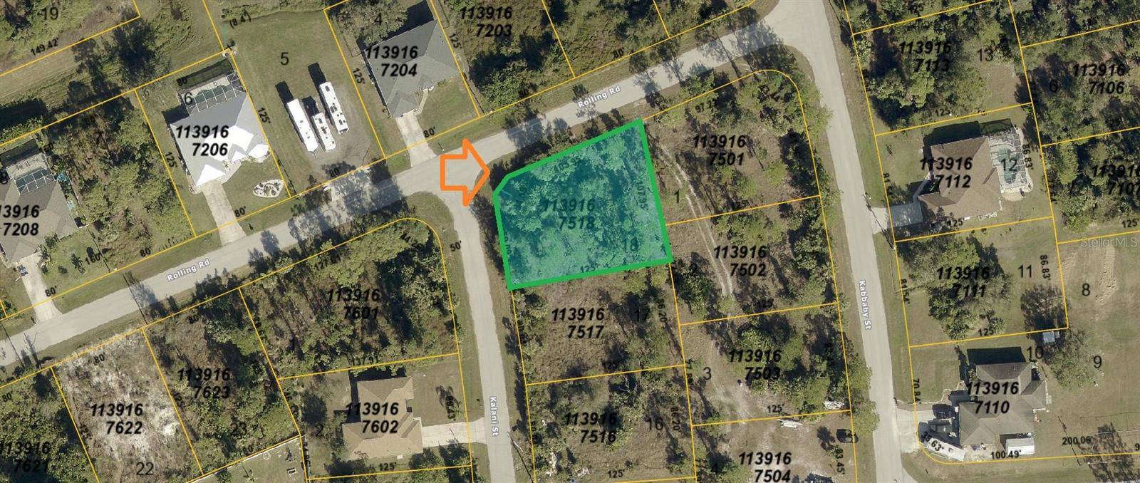 North Port, FL 34288,Lot 18, ROLLING RD