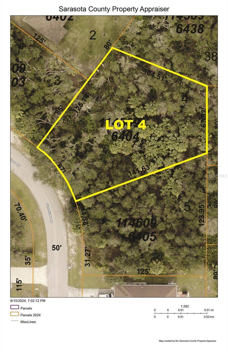 North Port, FL 34288,Lot 4 CUMMINGS RD