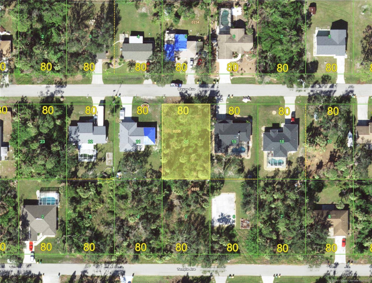 Port Charlotte, FL 33948,18391 WAYNE (LOT 20) AVE
