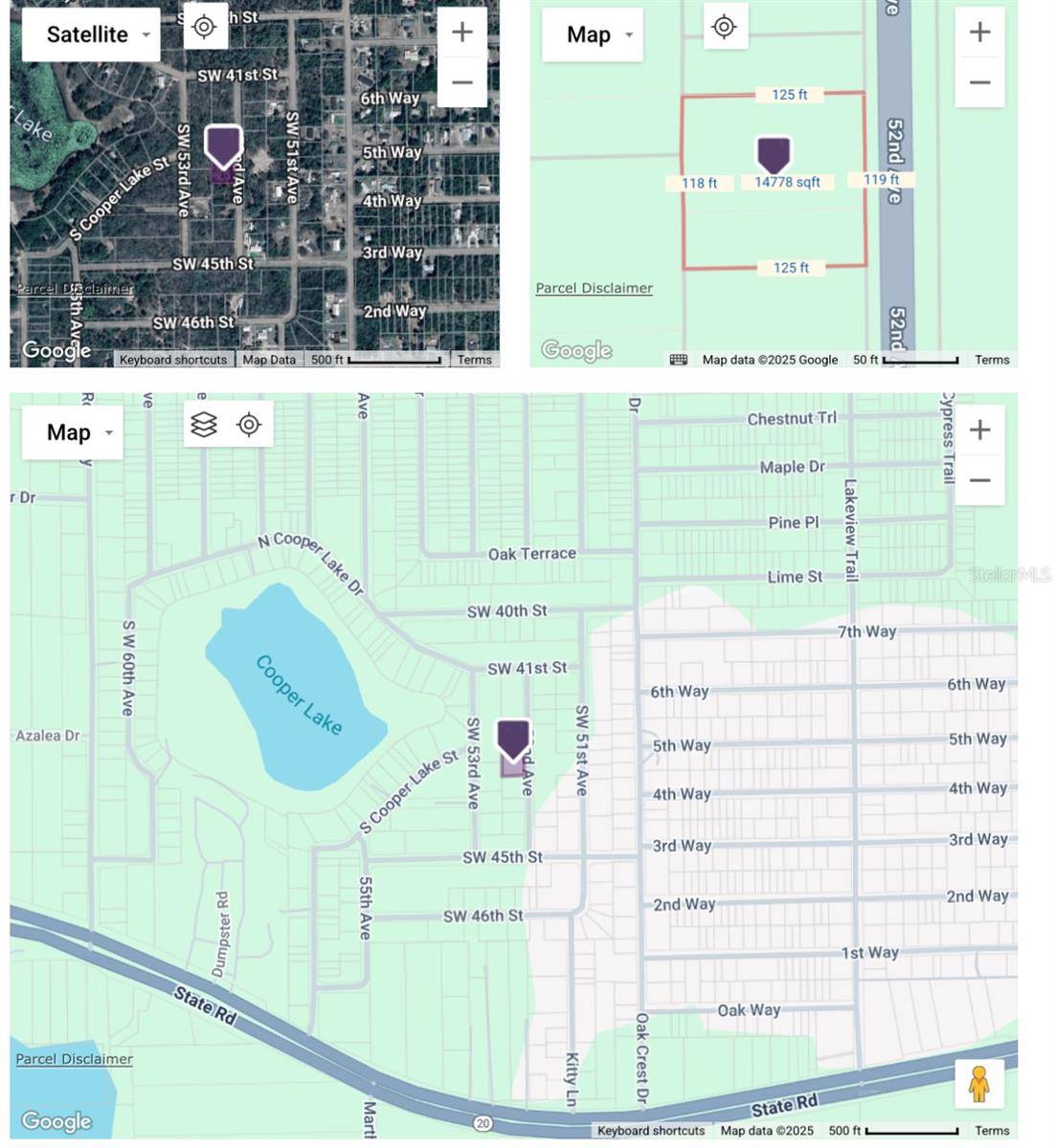 Interlachen, FL 32148,Lots 35,36,37 SW 52ND AVE