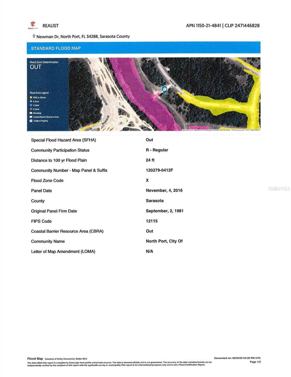 North Port, FL 34288,Lot 41 NEWMAN DR
