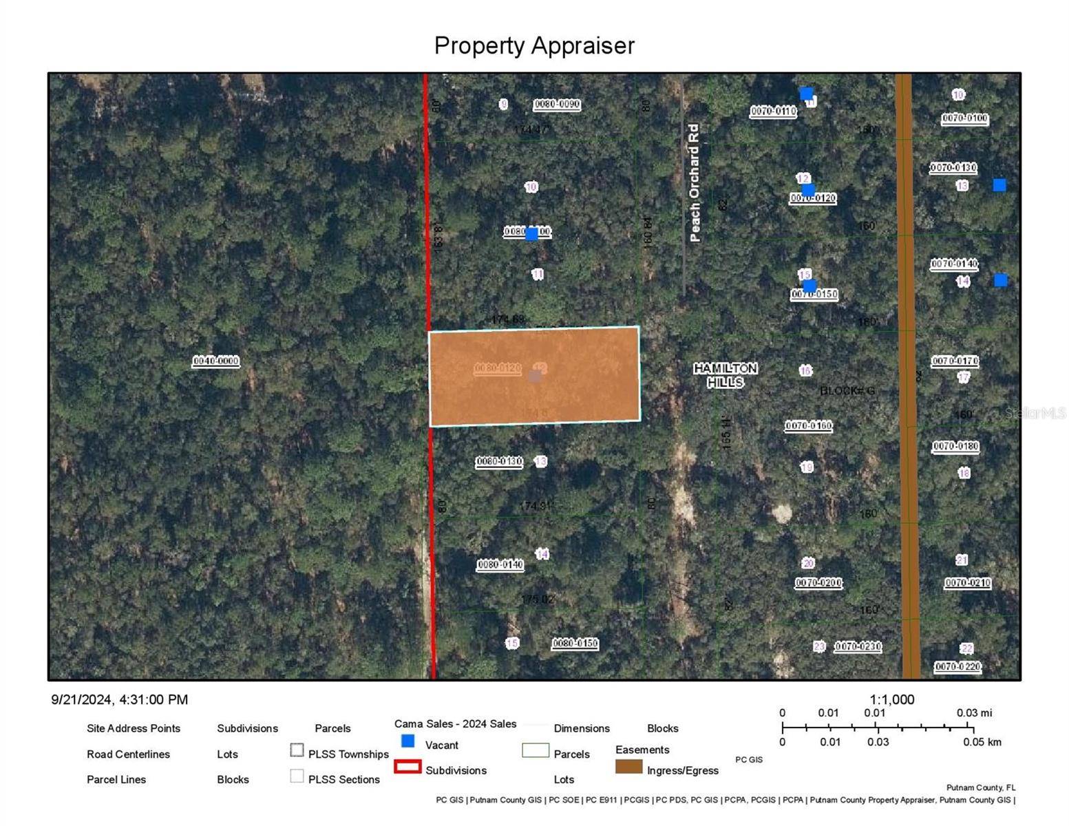 Pomona Park, FL 32181,123 PEACH ORCHARD RD