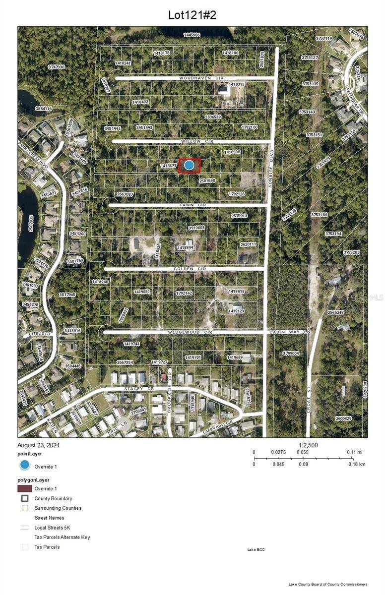 Mount Dora, FL 32757,Lots 121 & 122 PARK FOREST BLVD