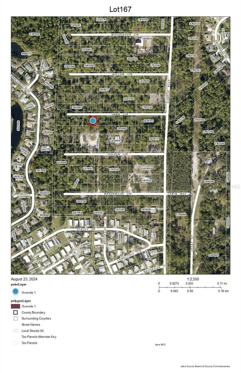 Mount Dora, FL 32757,Lot 167 PARK FOREST BLVD