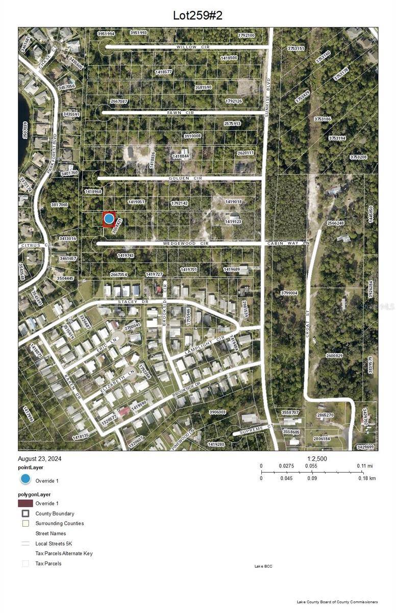 Mount Dora, FL 32757,Lot 259 PARK FOREST BLVD