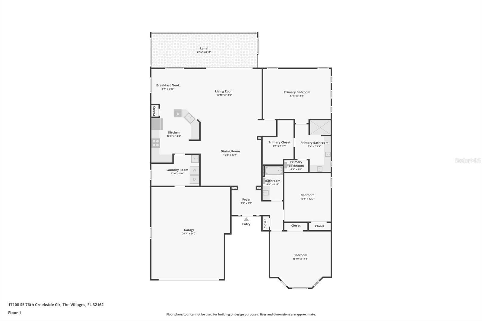 The Villages, FL 32162,17108 SE 76TH CREEKSIDE CIR