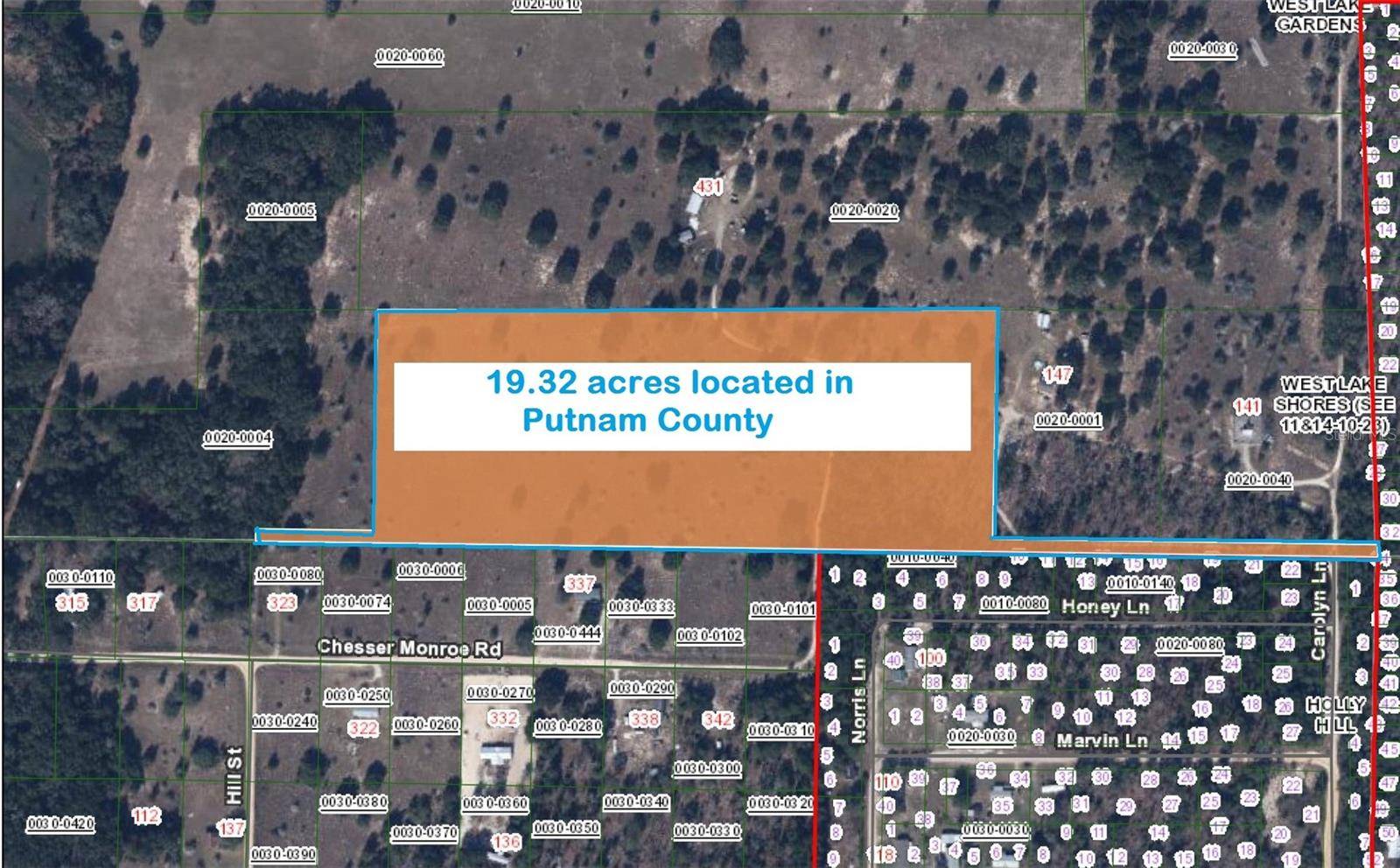Hawthorne, FL 32640,0 CHESSER MONROE RD