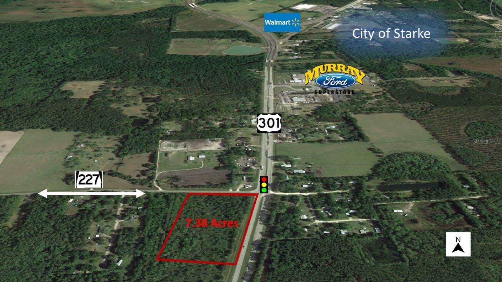 Starke, FL 32091,- HWY 301 & CR 227