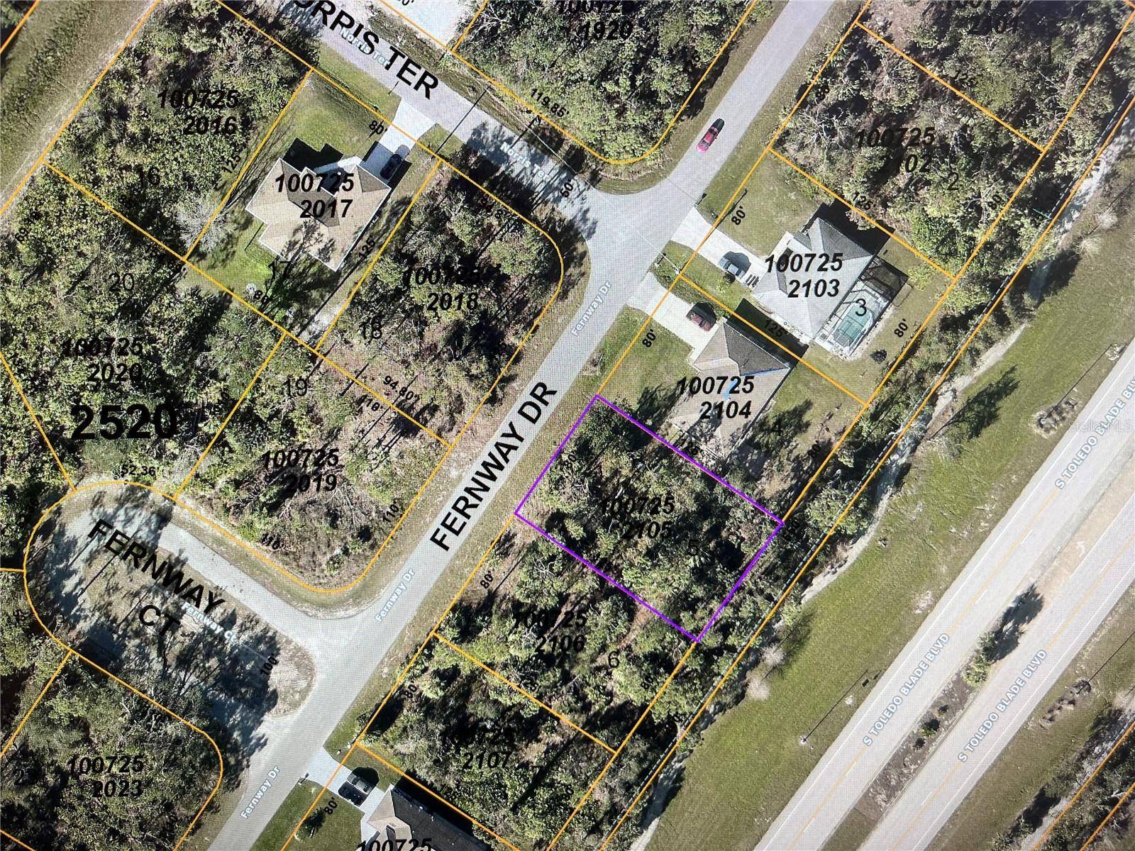 North Port, FL 34288,LOT 5 FERNWAY DR