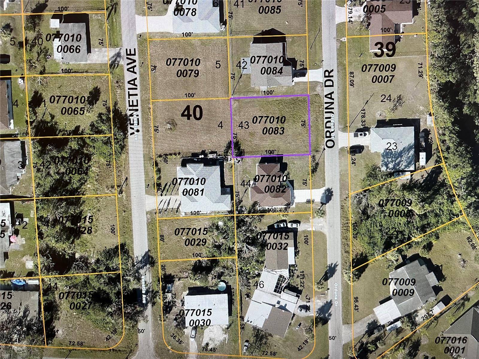 North Port, FL 34287,LOT 43 ORDUNA DR