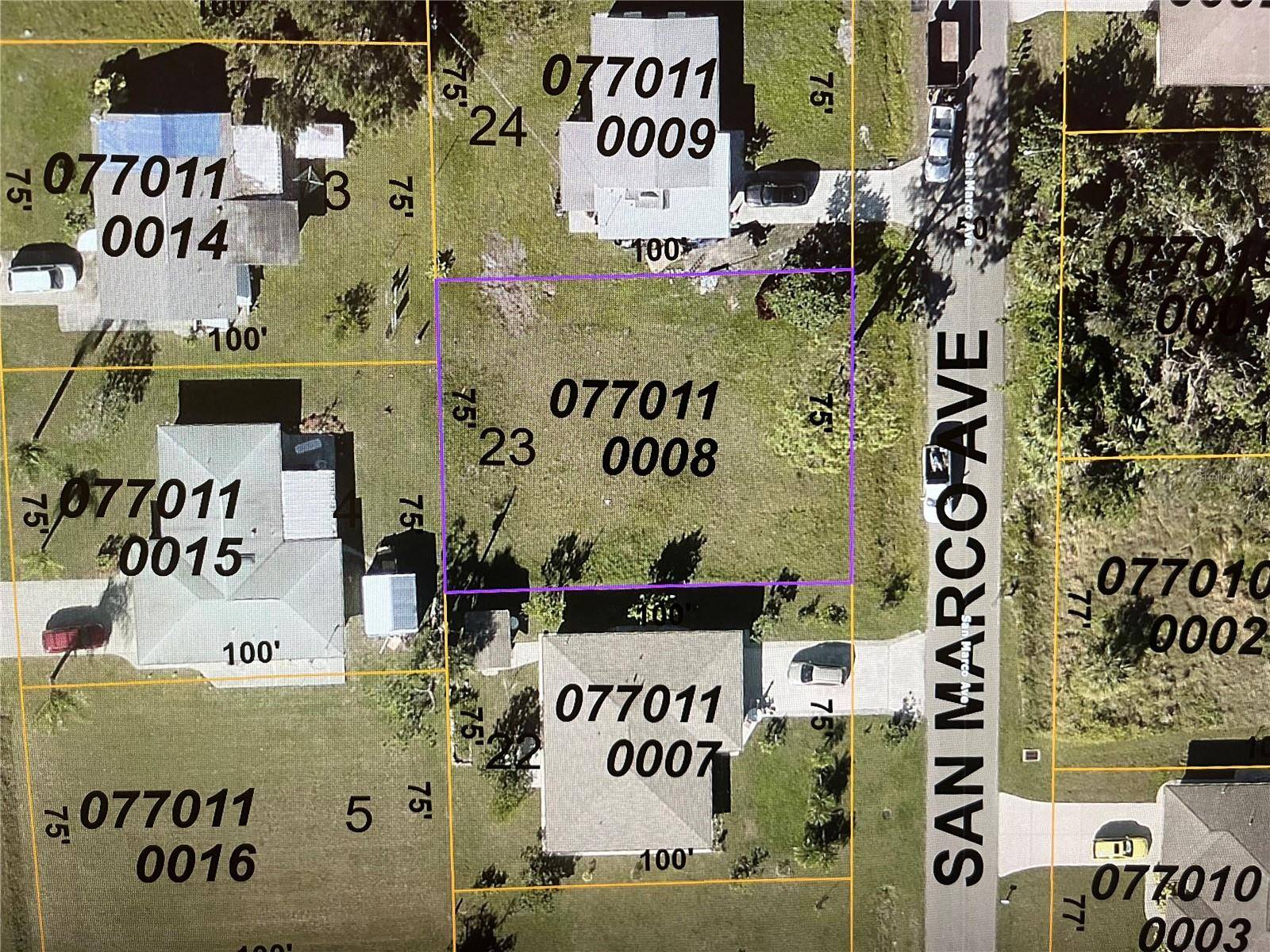 North Port, FL 34287,LOT 23 SAN MARCO AVE