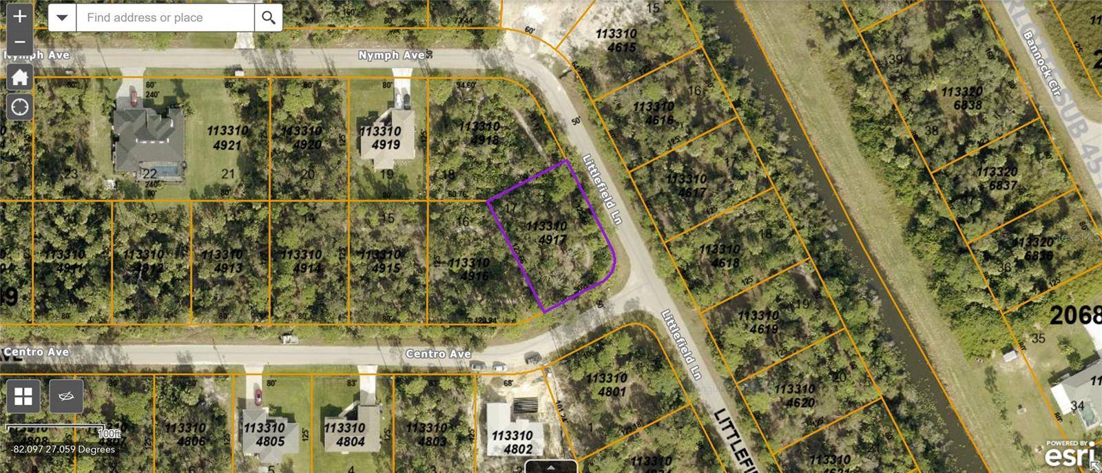 North Port, FL 34288,Lot 17 LITTLEFIELD LN