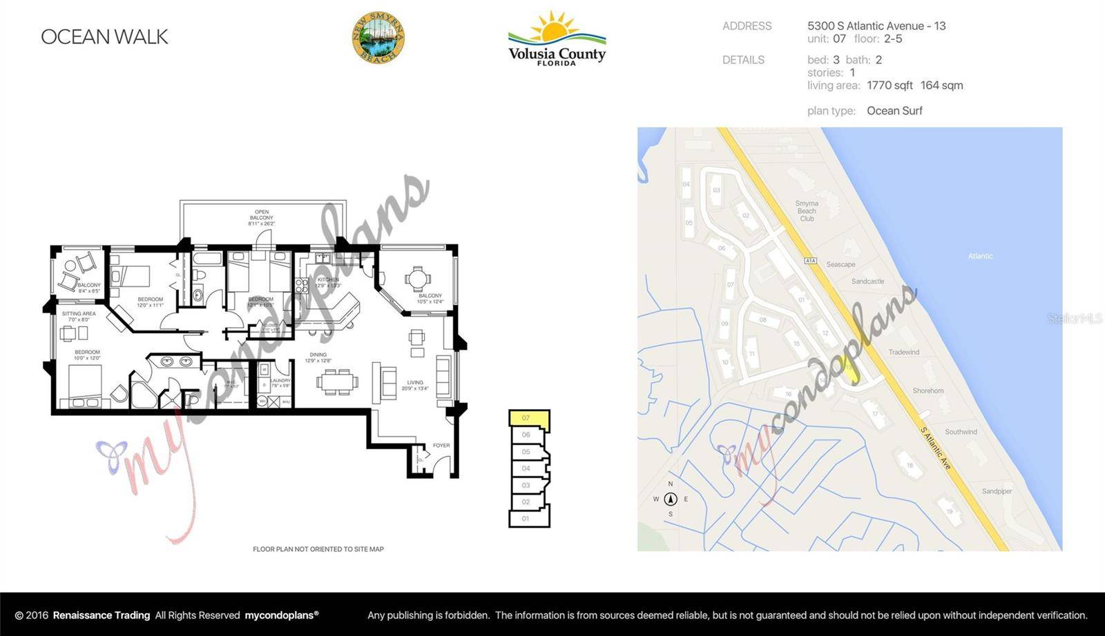 New Smyrna Beach, FL 32169,5300 S ATLANTIC AVE #13307